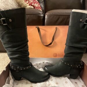 New In Box! Blondo Radja AquaProtect Black Leather Boots